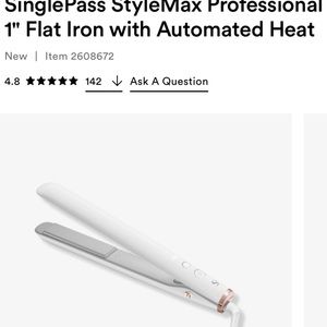 T3 SinglePass StyleMax Professional 1" Flat Iron with Automated Heat